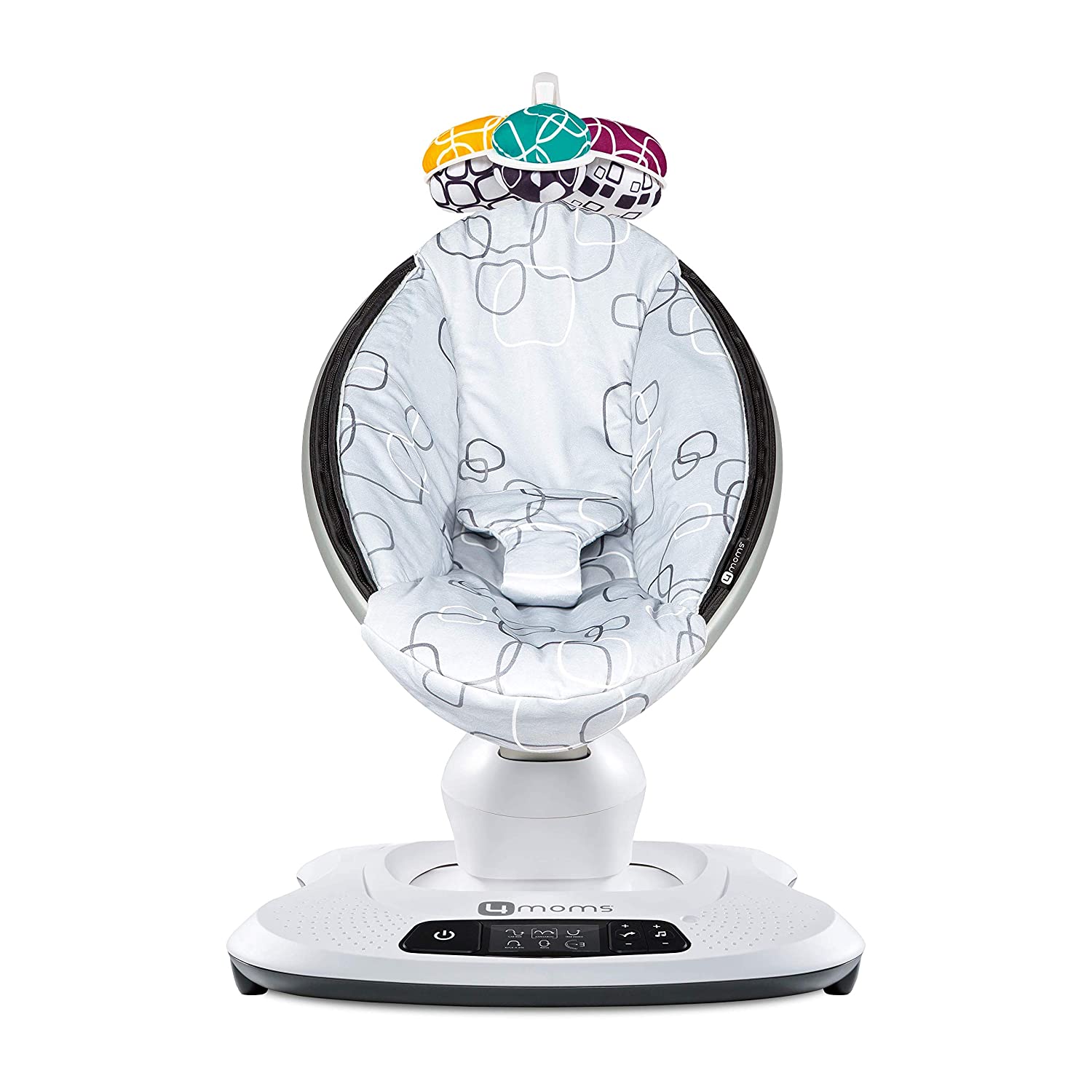

Электронные качели укачивающий центр 4moms Mamaroo Silver Plush