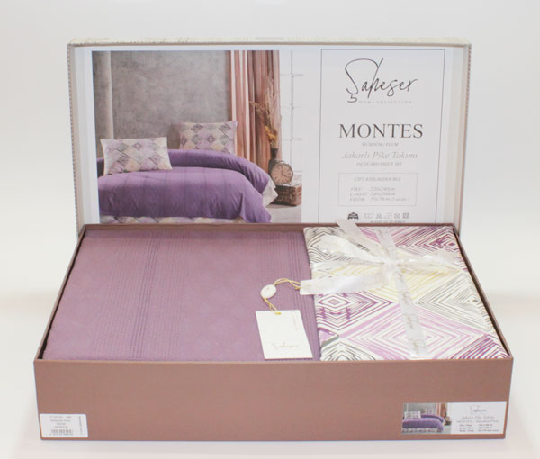 

Saheser Jacquard Pique Set Montes Murdum евро (Bur)