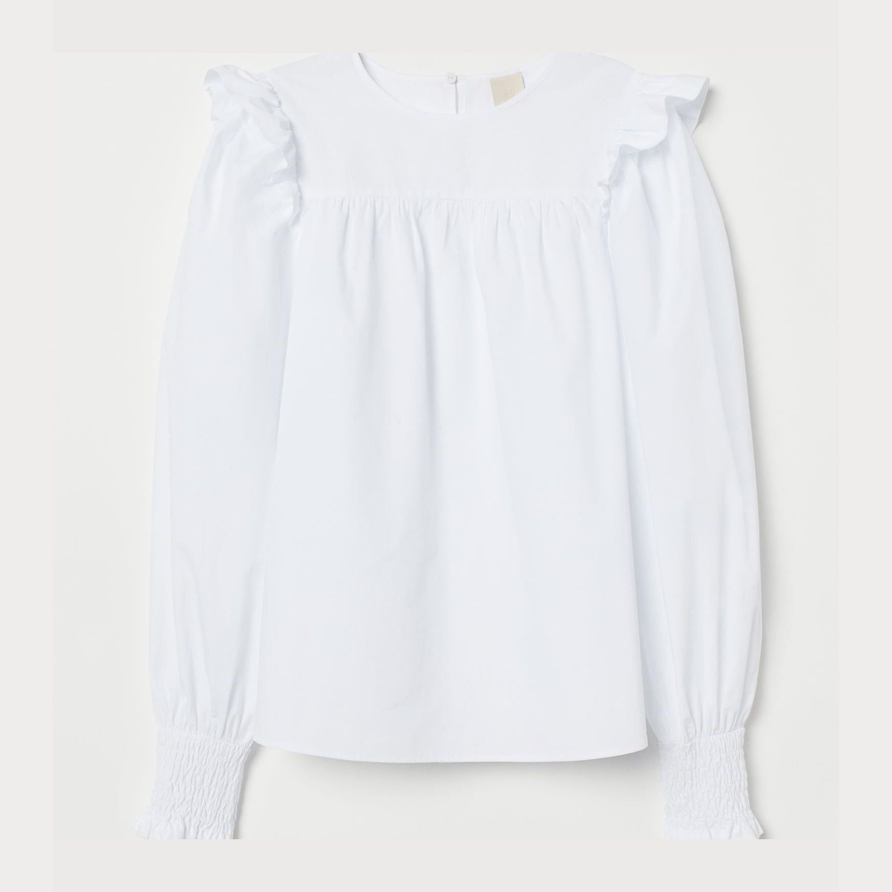 

Блузка H&M 9633102 S Белая