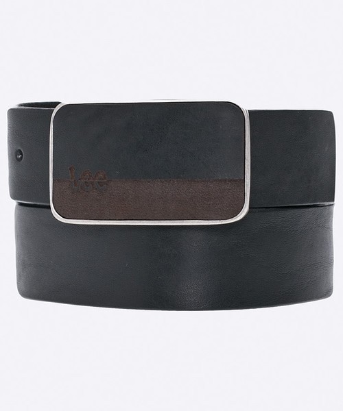 

Кожаный мужской ремень LL335001 LEE BLACK 95 см