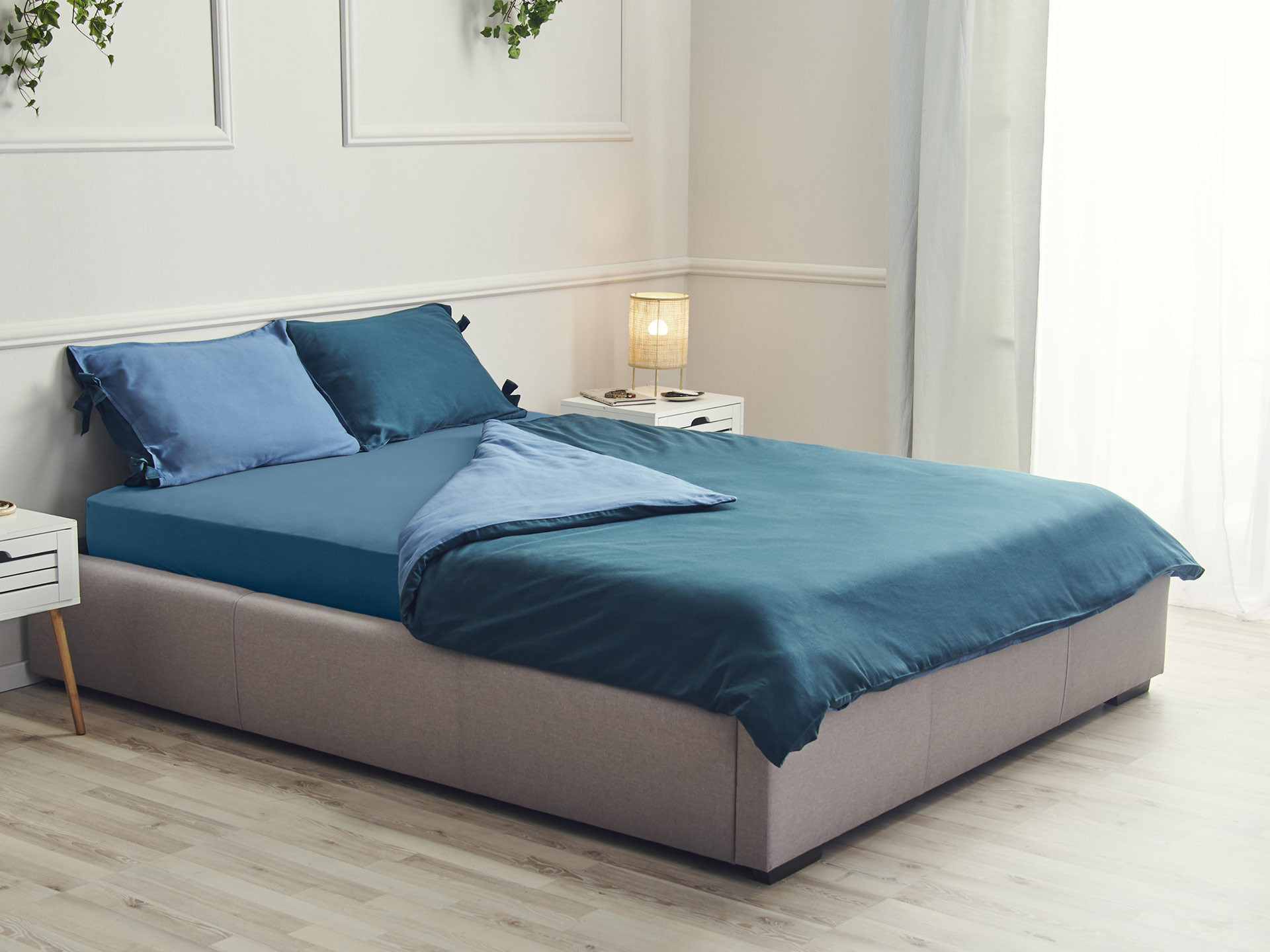 

Комплект постельного белья Essentials Dormeo Циан