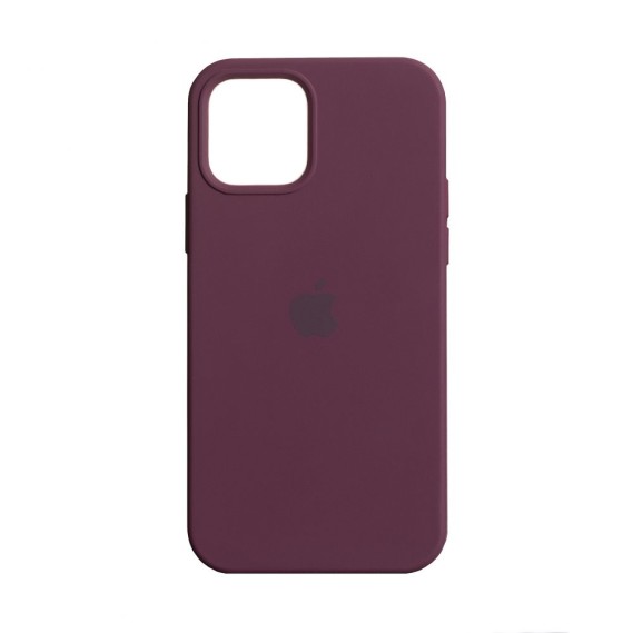 

Чехол MagSafe Silicone Case Full Size для Apple iPhone 12 Pro Max (Бордовый)