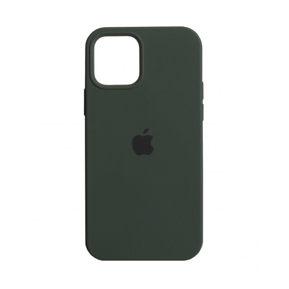 

Чехол MagSafe Silicone Case Full Size для Apple iPhone 12 / 12 Pro (Темно-аспидный серый)