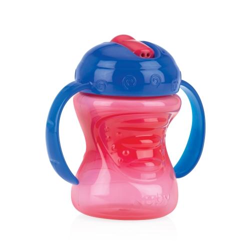 

Поильник с твердим носиком 2 в 1, Nuby (красный)