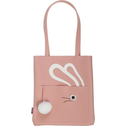 

Сумка на плечо Zibi Fur Rabbit 29x35x3 см персиковый (ZB.702401)