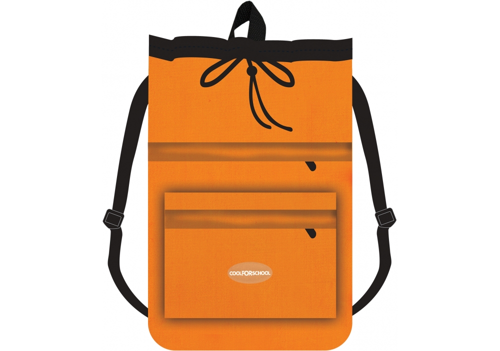 

Сумка для обуви Cool For School антивор 47x35см оранжевый (CF85768-06)