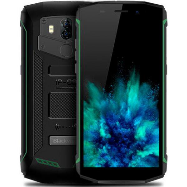 

Защищенный смартфон Blackview BV5800 green с мощной батареей 5580mAh