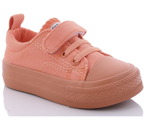 

Текстильные кеды Comfort-baby с прорезиненным носком CB-OR 21 Оранжевые (nv3011-21)