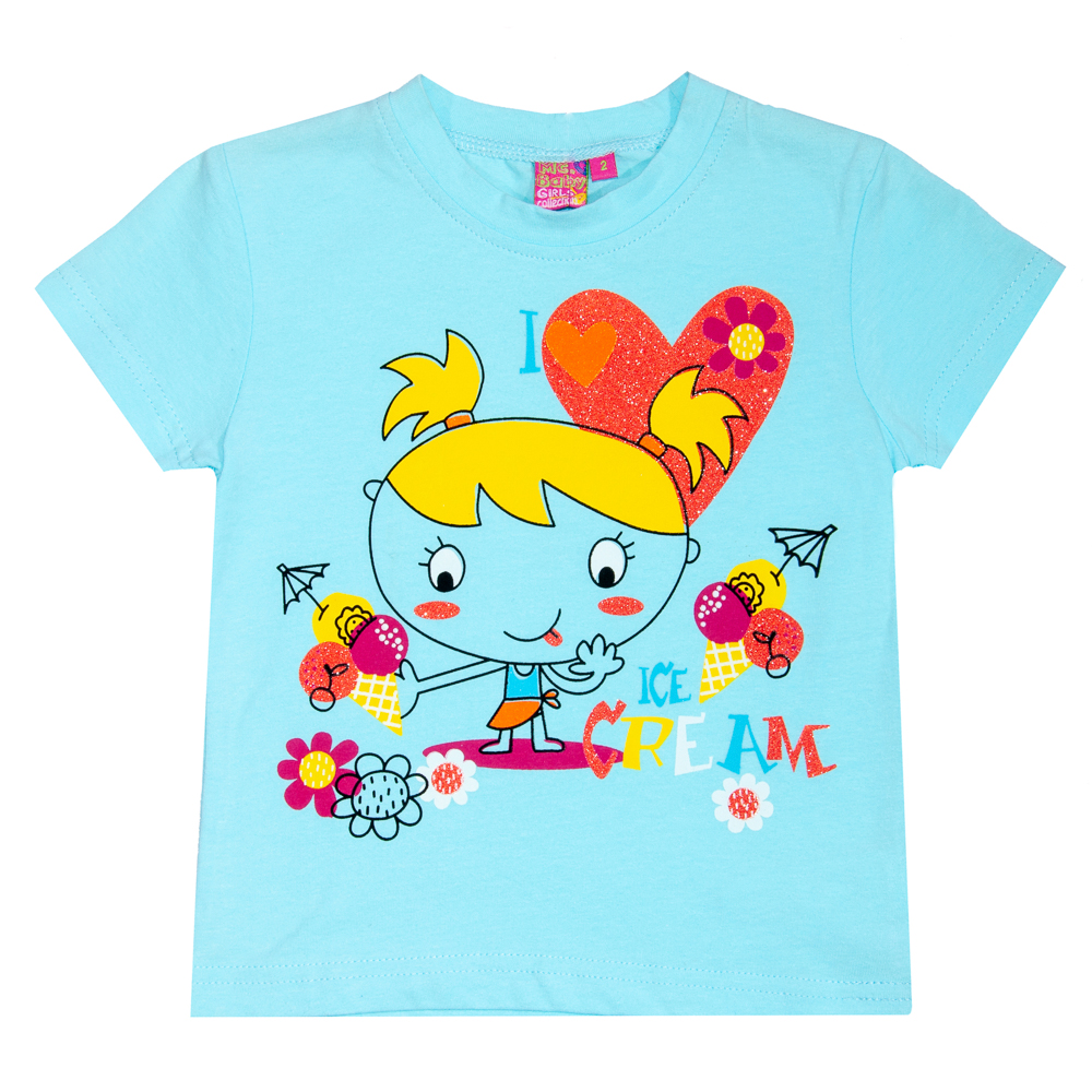 

Футболка Losan Mc baby girls (016101304/271) Бирюзовый 2 Years-92 см