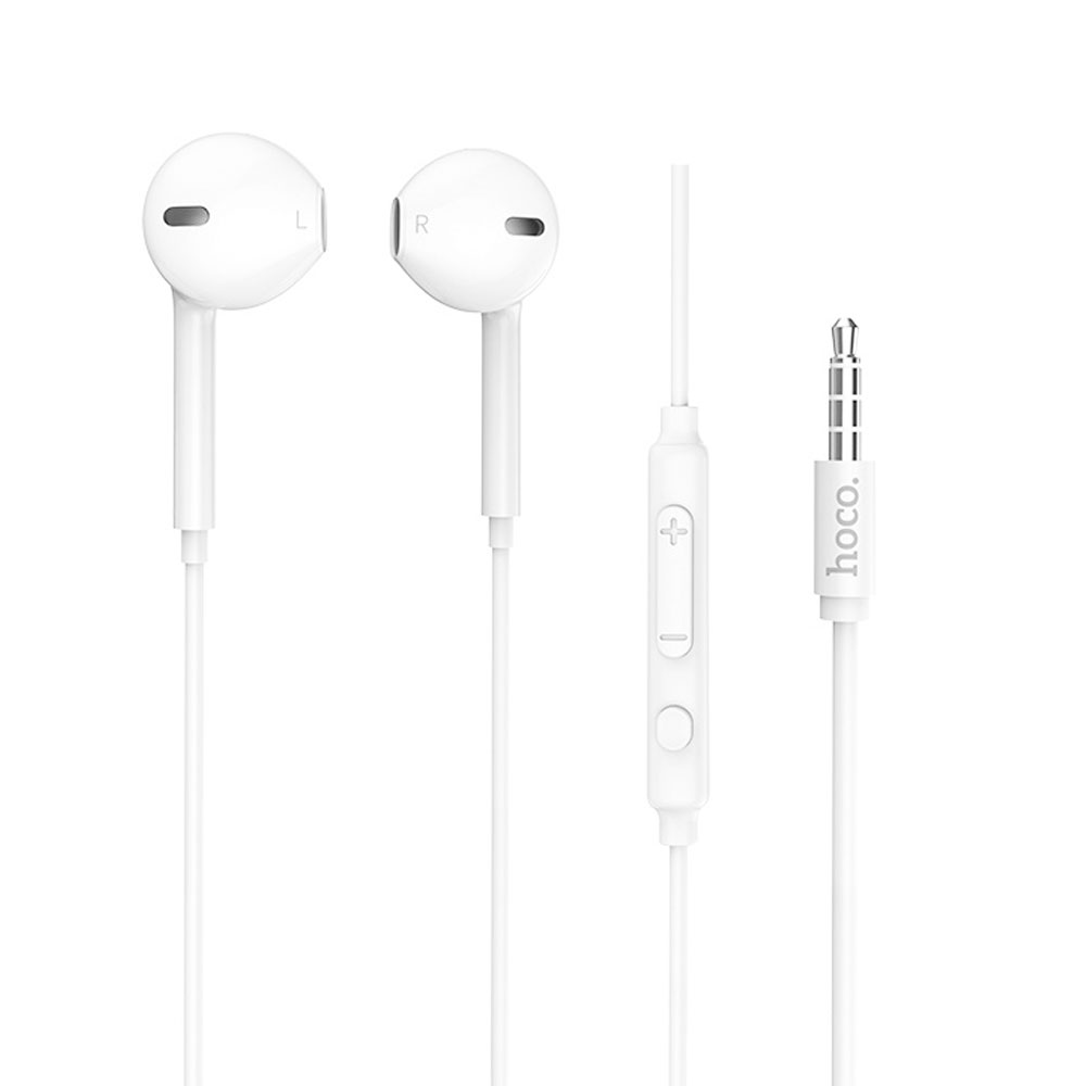 

HF Hoco M55 White + mic + button call answering + volume control (31159)