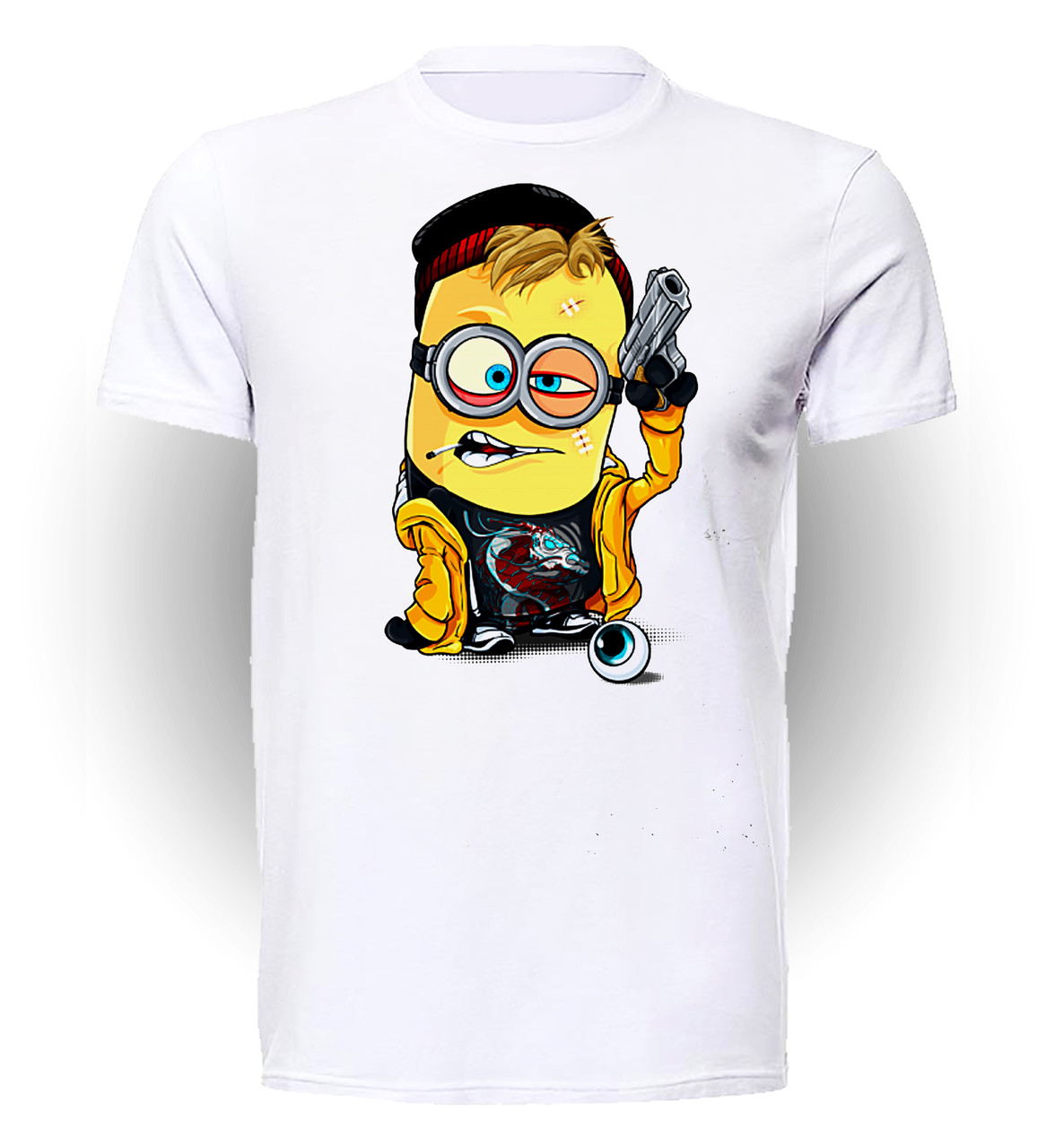 

Футболка GeekLand Миньоны Гадкий я Despicable Me gun DM.01.007 (FU21DM.01.007/man-L)