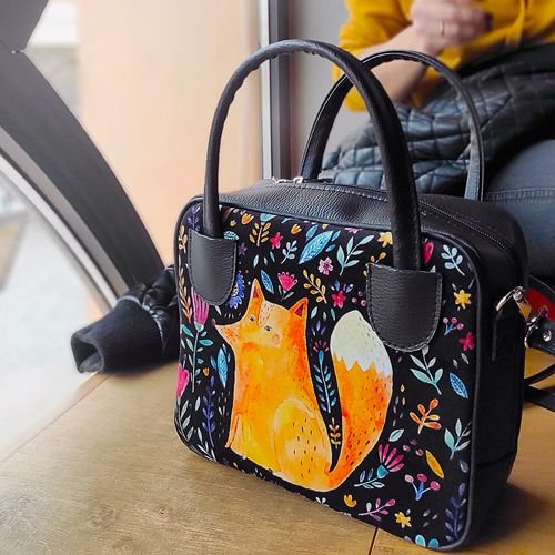 

Сумка женская Kitto Presentville Лисичка 25x20x9 см