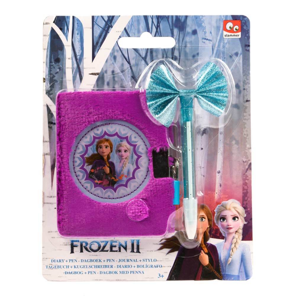 

Набір канцтоварів Disney Frozen 2 пухнастий блокнот на замочку з ручкою (FR99988AE)