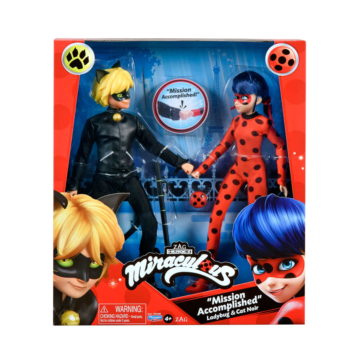 

Лялька Bandai Miraculous Леді Баг і Супер Кот S2 Місія виконана 26 см (50365)