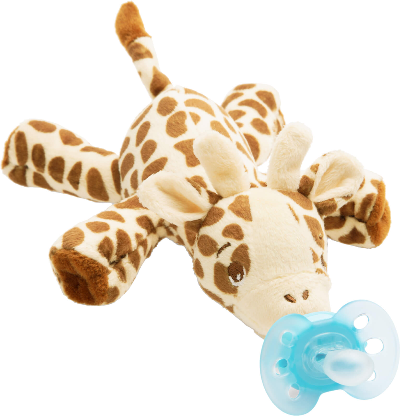 

М'яка іграшка Avent Ultra Soft Жираф з пустушкою до 6 місяців (SCF348/11)