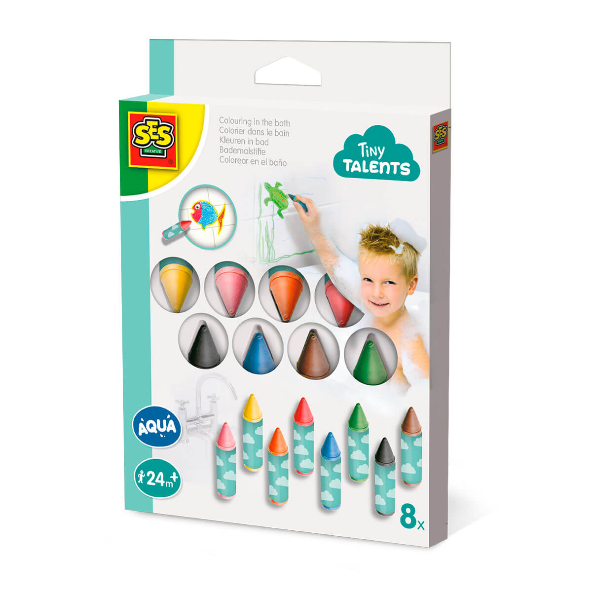 

Набір для малювання Ses Creative Tiny Talents Водні Забави (13096S)