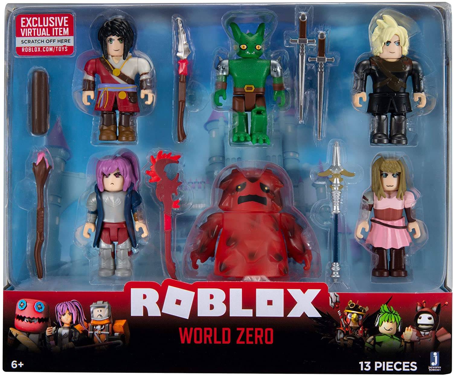 

Ігрова колекційна фігурка Jazwares Roblox Multipack World Zero W8 (ROB0361)