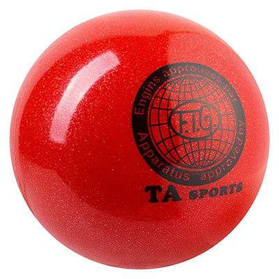 

Мяч гимнастический TA SPORT, 280 грамм, 16 см, глиттер, коричневый, TA280-6