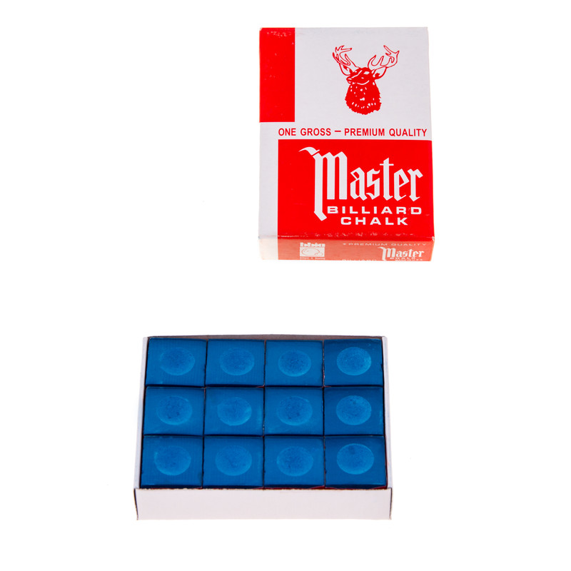 

Мел Master, 12 шт, синий, M12