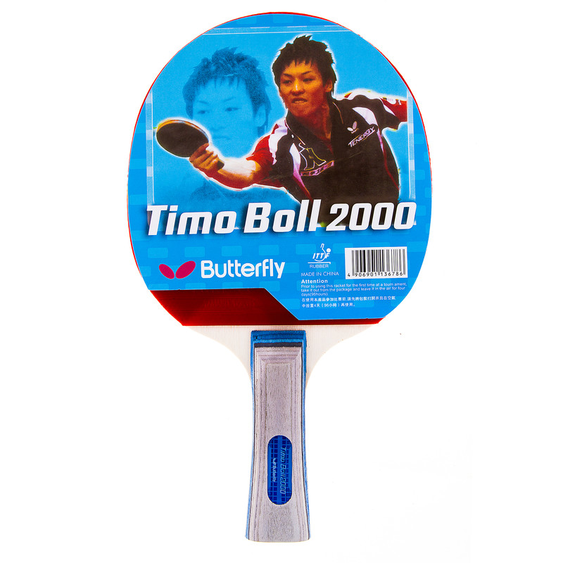 

Ракетка для настольного тенниса Butterfly TimoBall, B-TB2000