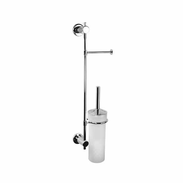 

Штанга с ершом и держателем туалетной бумаги Vitra Ilia хром (44398)