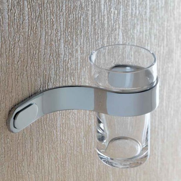 

Стакан для зубных щеток Vitra Bathroom Enjoy хром/прозрачный (44714)