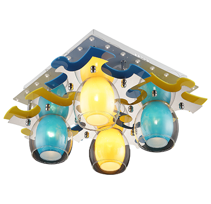 

Потолочный светильник INL-9319C-04 White & Yellow, Blue