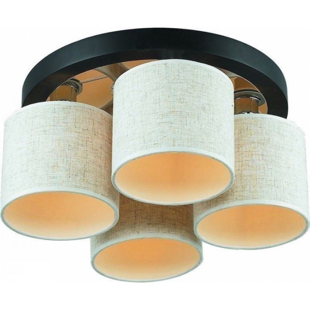 

Потолочный светильник INL-3094C-04 Chrome & Wengue