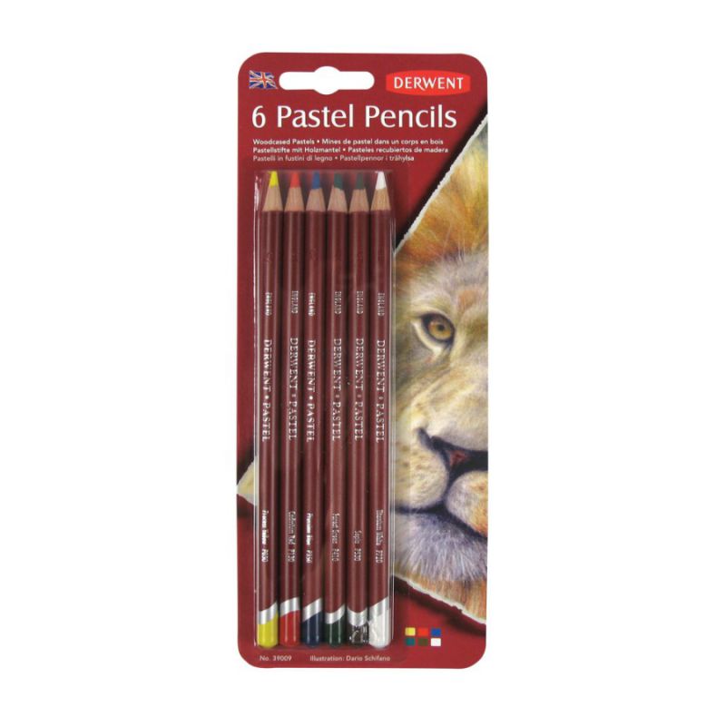 

Набор пастельных карандашей Derwent Pastel 6 цветов (39009)