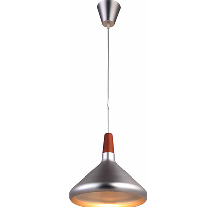 

Люстра INL-9371P-21 Brushed Nickel & Walnut