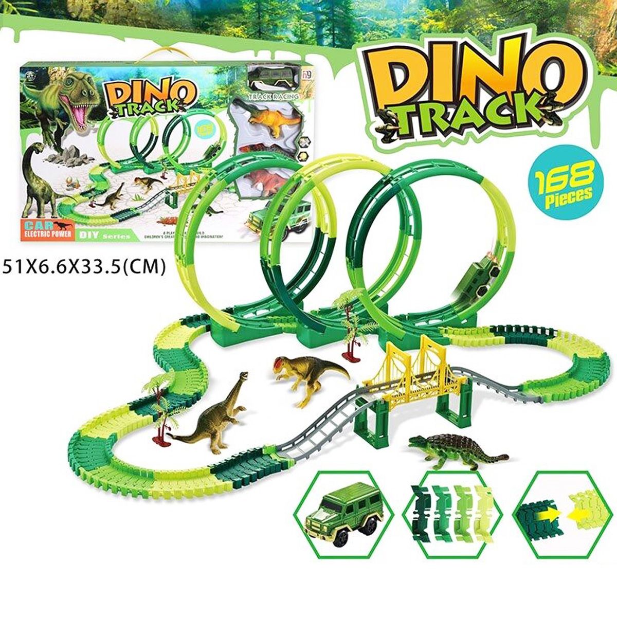 

Автотрек Dino MiC (3087Q) (154645)