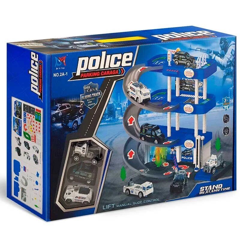 

Игровой набор Паркинг Полиция MiC (2A-1) (157961)