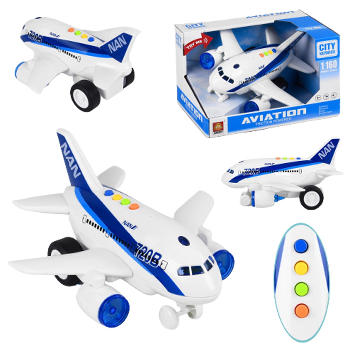 

Самолет интерактивный Авиатор MiC (WY720B) (158183)
