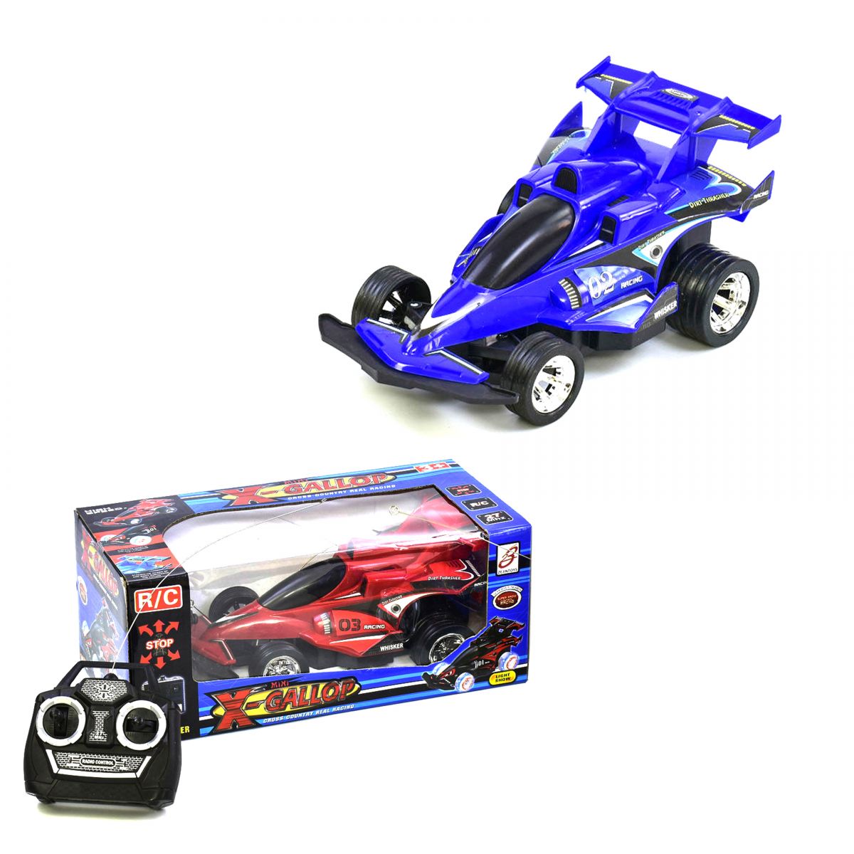 

Машина на радиоуправлении Гоночный болид синяя ZEJINTOYS (ZJ23053) (100508)