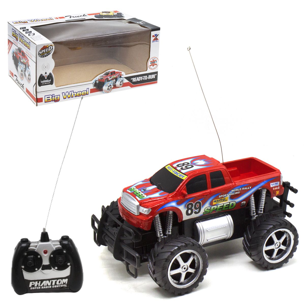 

Машинка на радиоуправлении Big Wheel красный MiC (КВ-020) (156899)