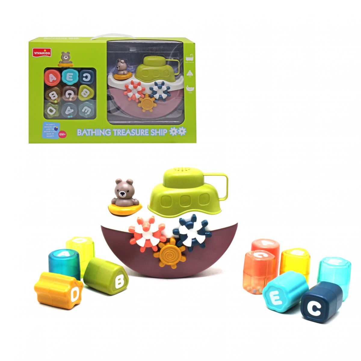 

Водная игрушка Кораблик Vivakids (1162) (156995)