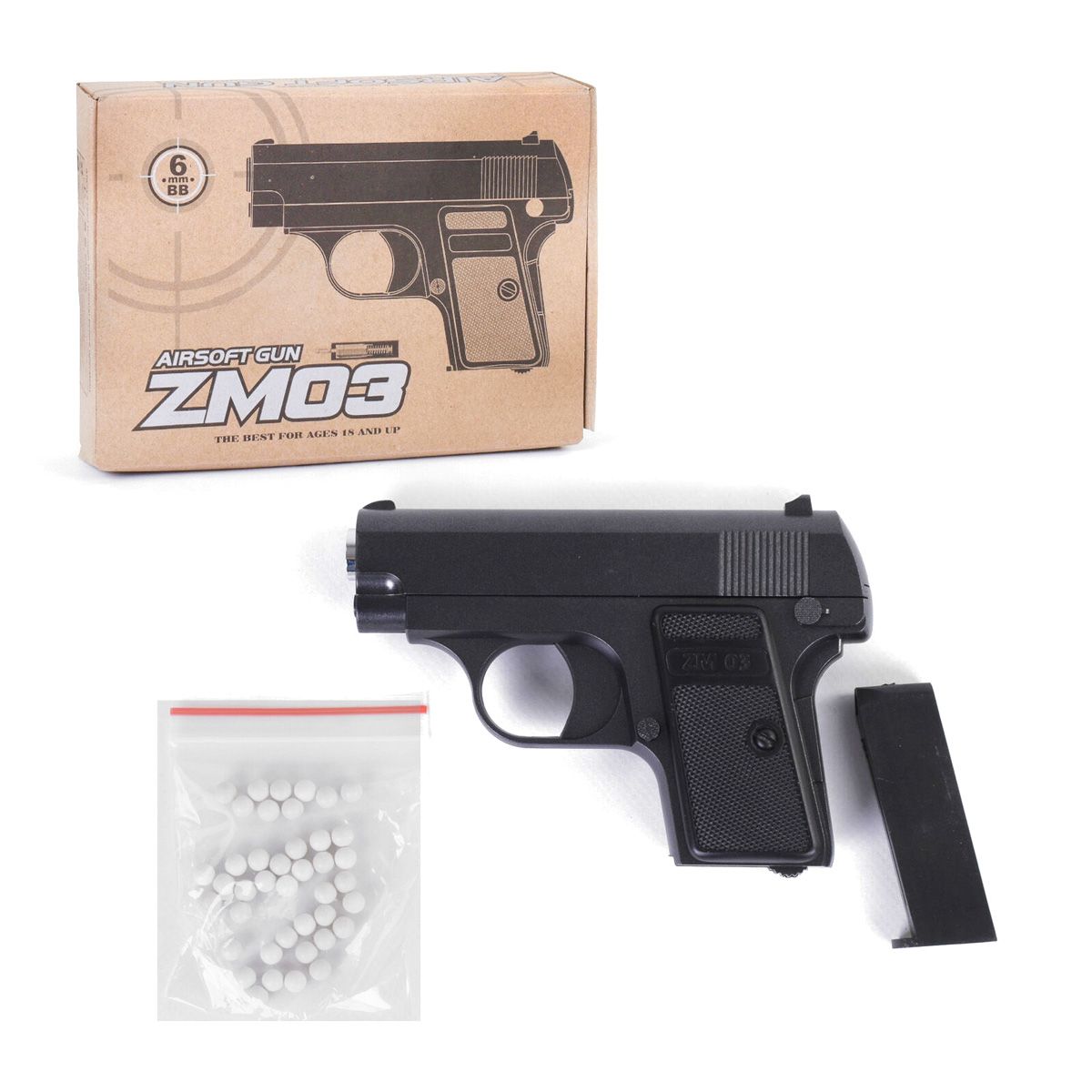 

Пистолет металлический ZM03 MiC (ZM03L00019) (157928)