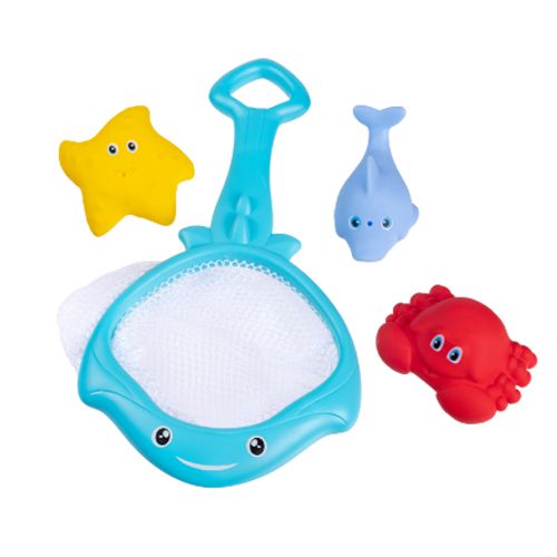 

Набор игрушек для ванной Весёлая рыбвлка Fancy Baby (BATH5) (157769)