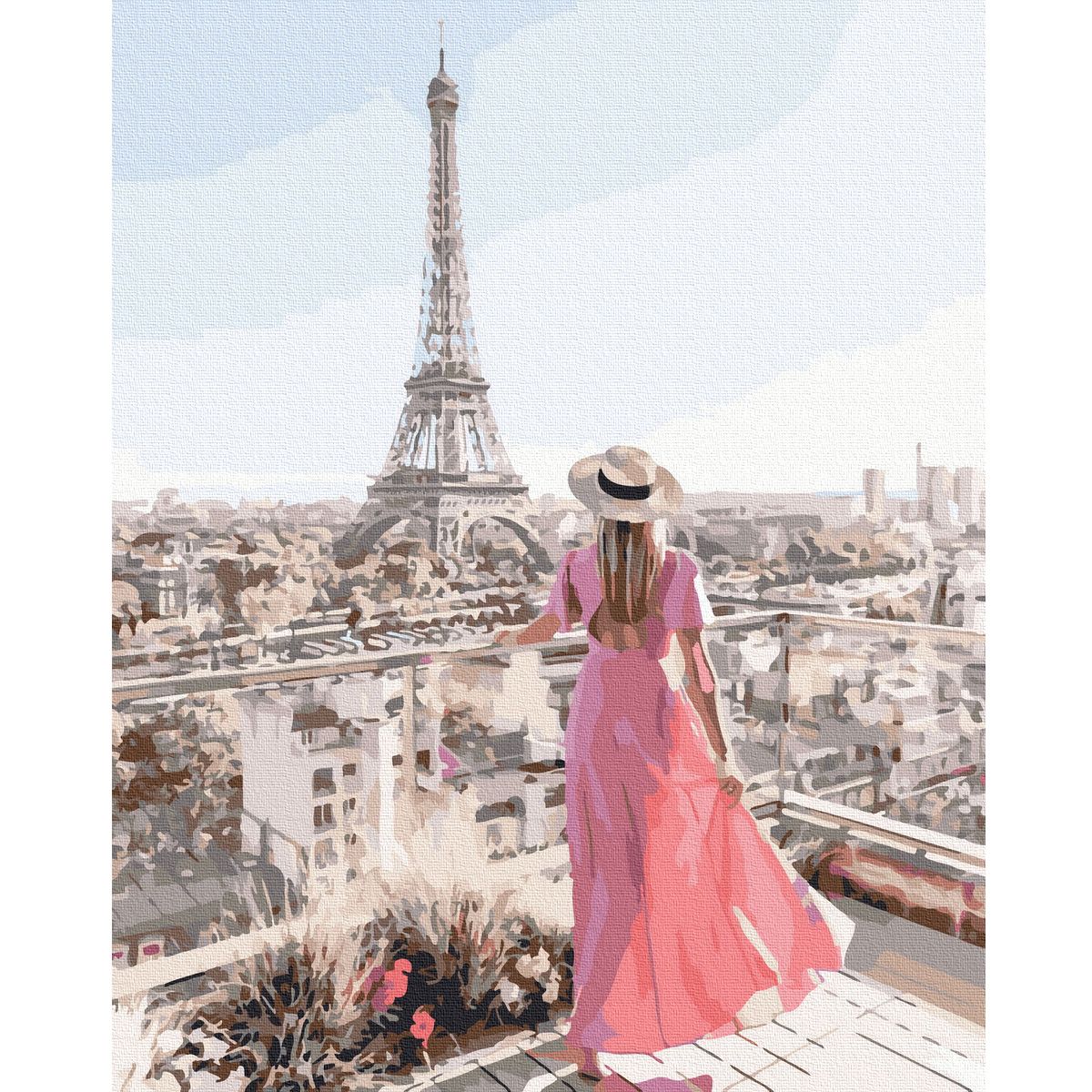 

Картина по номерам Парижская терраса Rainbow Art (GX39385) (159637)