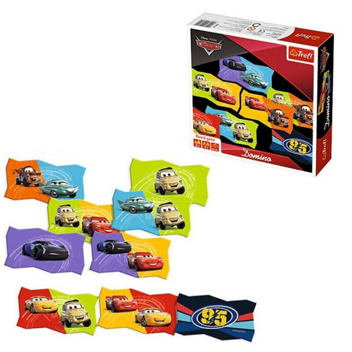 

Настольная игра Домино Тачки Trefl (1599) (158334)