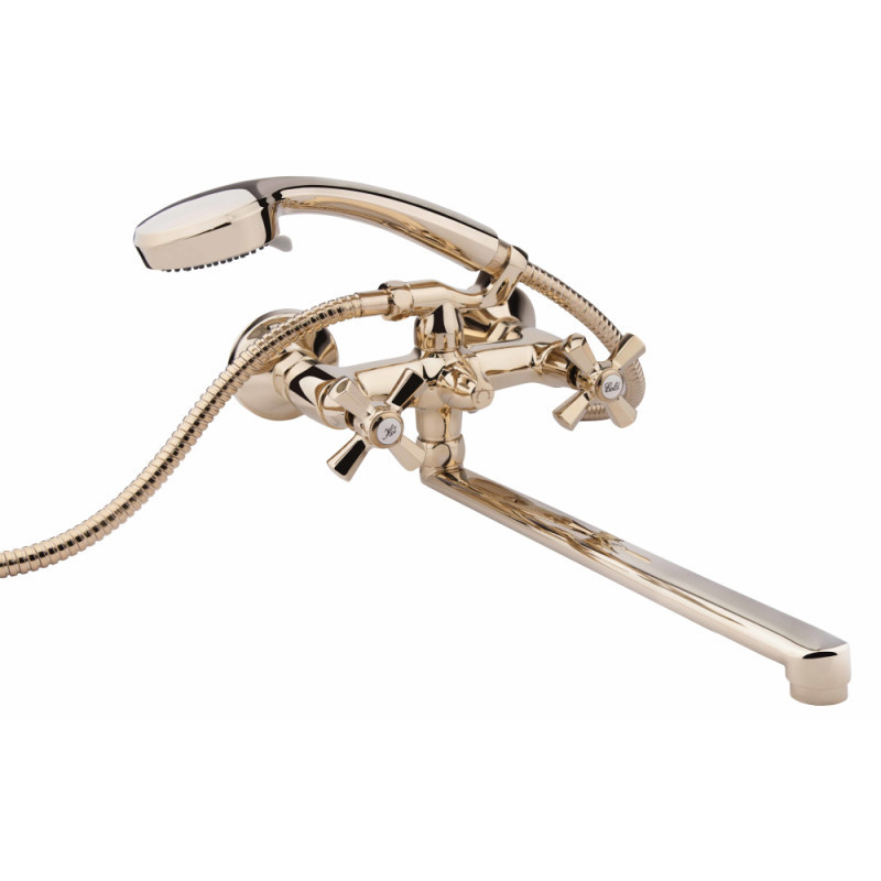 

Смеситель для ванны Qtap Liberty ORO 140 (QTLIBORO140)