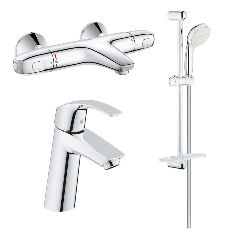 

Набор смесителей Grohe Grohtherm 1000 Eurosmart (34101TM)