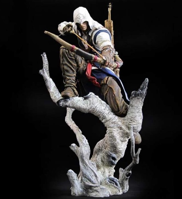 

Фигурка Assassin's Creed III: Коннор Охотник Коннор коллекционные принадлежности 28 см ПВХ