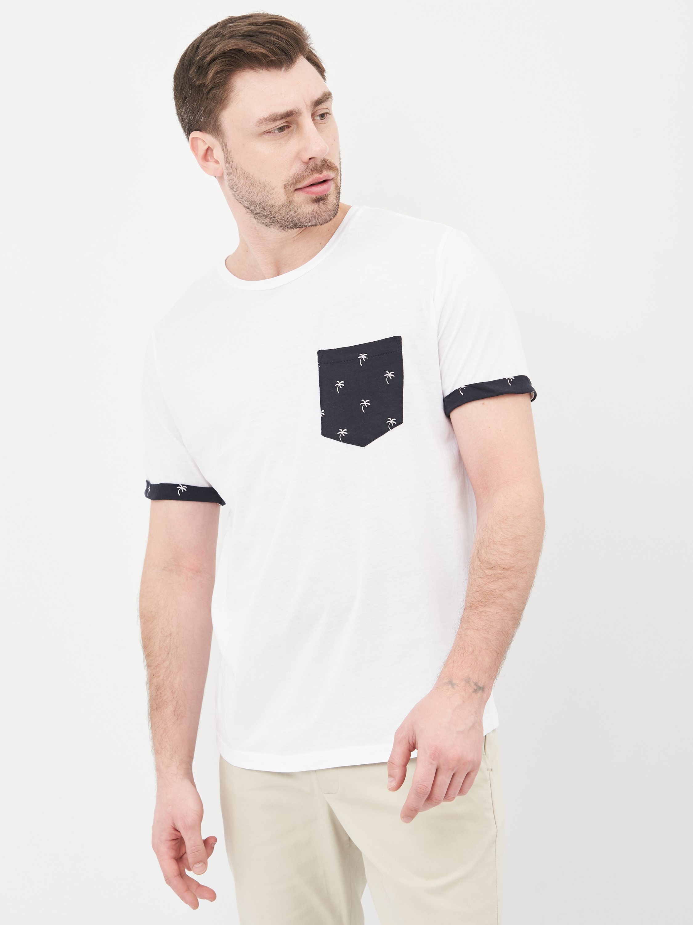 

Футболка H&M 3045765RP31 M Белая