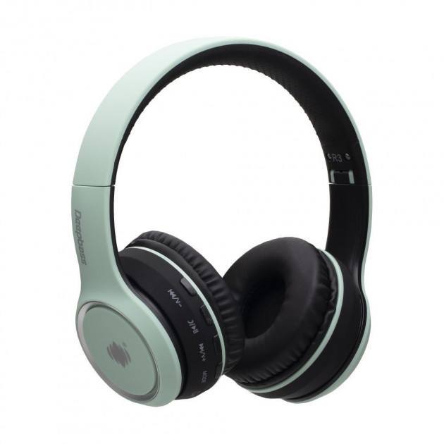 

Наушники Bluetooth DeepBass R3, (Зеленый)