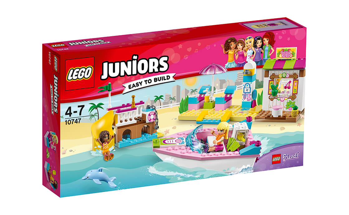 

Конструктор LEGO День на пляжі разом з Андреа і Стефані 143 деталей (10747)