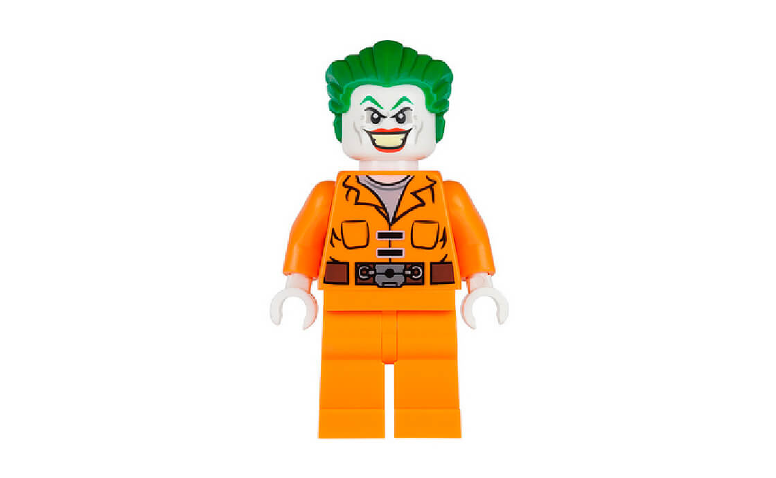 

Конструктор LEGO The Joker - Prison Jumpsuit with Belt 4 деталей (sh061-used)