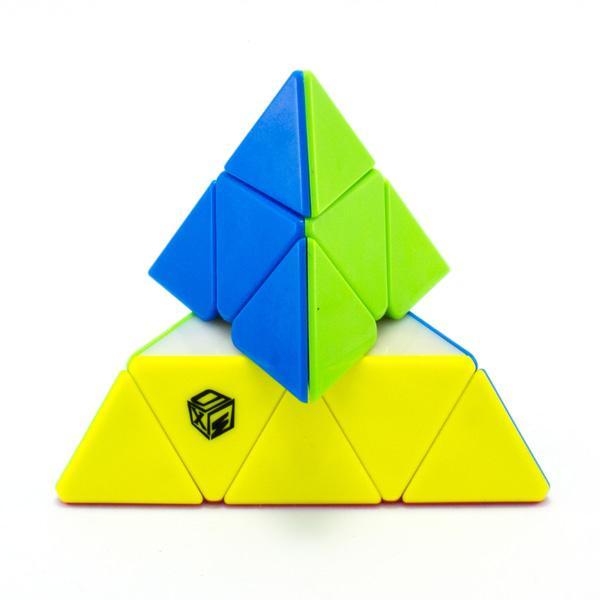 

Головоломка Пирамидка Qiyi Mofangge X-man Bell Magnetic Pyraminx Цветной пластик без наклеек