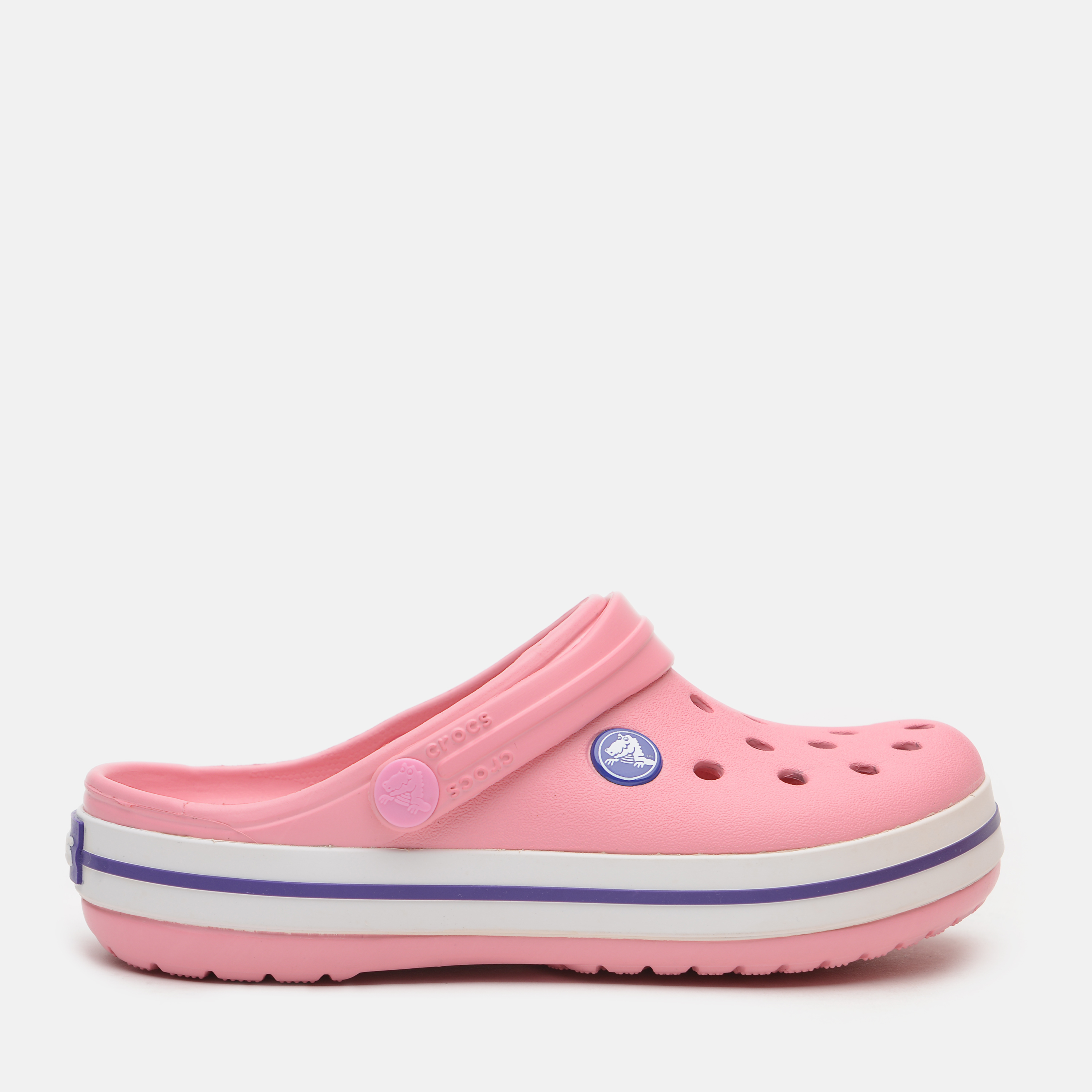 Кроксы детские Crocs Crocband Kids 204537-6MV-J1 32 Розовые ...