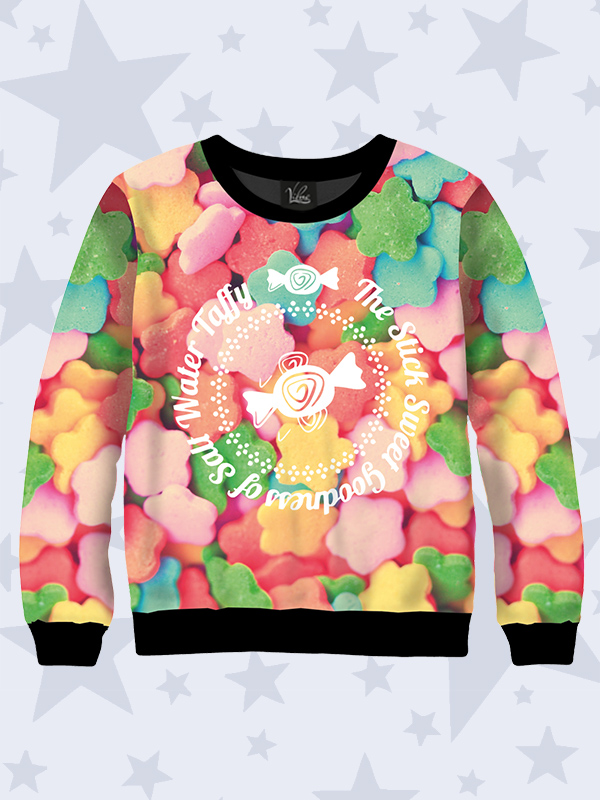 

Детский свитшот для девочки Vilno Candy рост 122-128 (Vil-7530)